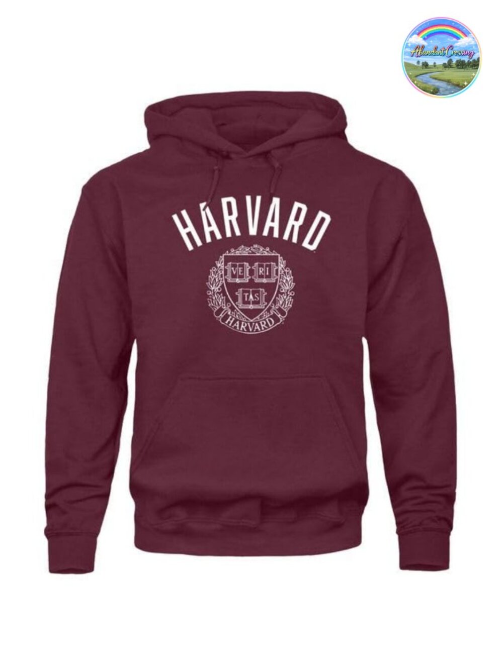 Unisex Cotton Blend Hooded Sweatshirt Pullover